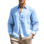 Camisa casual de lino