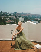 Luna | Vestido elegancia con espalda descubierta