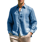 Camisa casual de lino