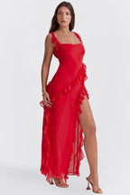 Sofía | Vestido Deslumbrante con Volantes
