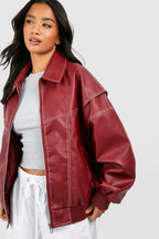 ONA - BOMBER DE CUERO